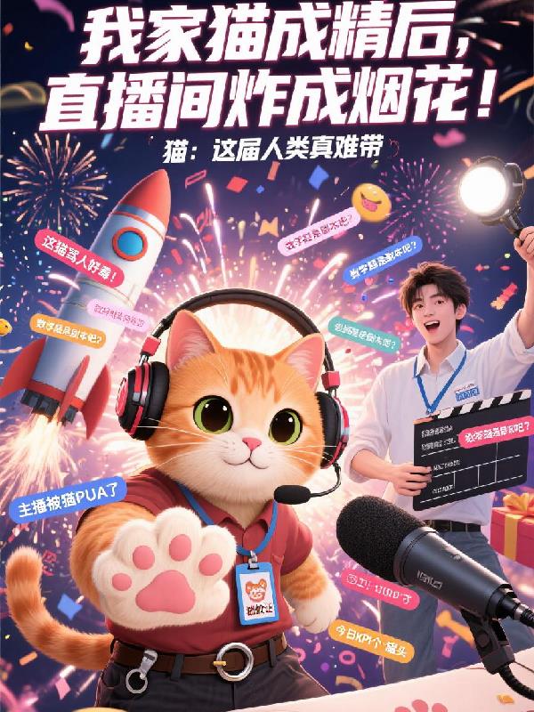 我家猫成精后直播间炸成烟花